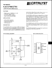 Click here to download CAT2701AP Datasheet