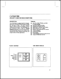Click here to download CAT62C580COBC Datasheet