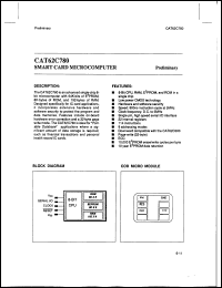Click here to download CAT62C780COBC Datasheet