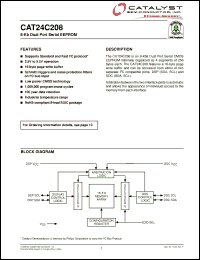 Click here to download CAT24C208WIT3 Datasheet