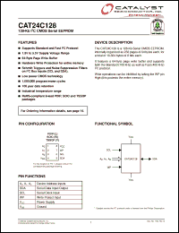 Click here to download CAT24C128WI-GT3 Datasheet