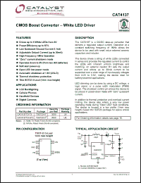 Click here to download CAT4137 Datasheet