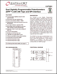 Click here to download CAT5261WI-50 Datasheet