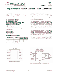 Click here to download CAT3612HV2-T2 Datasheet