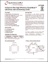 Click here to download CAT3648 Datasheet