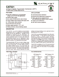 Click here to download CAT521WI-TE10 Datasheet