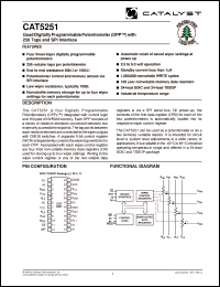 Click here to download CAT5251WI-00TE13 Datasheet