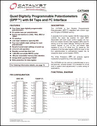 Click here to download CAT5409WI-10 Datasheet