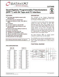 Click here to download CAT5409YI-25 Datasheet