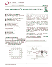 Click here to download CAT3636_08 Datasheet