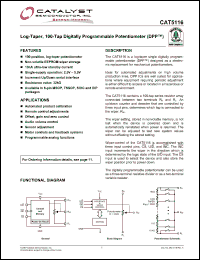Click here to download CAT5116_07 Datasheet