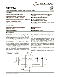 Click here to download CAT3604HS4-TE13 Datasheet