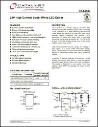 Click here to download CAT4139 Datasheet