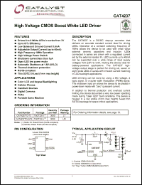 Click here to download CAT4237 Datasheet