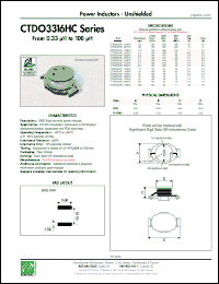Click here to download CTDO3316HC Datasheet