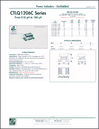 Click here to download CTLQ1206C-4R7M Datasheet