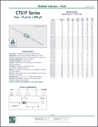 Click here to download CTS1F-121K Datasheet