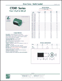 Click here to download CTDR1F-820K Datasheet