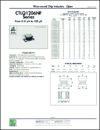 Click here to download CTLQ1206NF-1R2M Datasheet