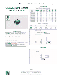 Click here to download CTMC1210HF-680J Datasheet