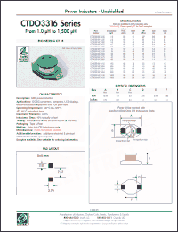 Click here to download CTDO3316PF-155 Datasheet