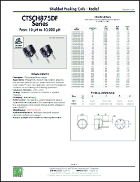 Click here to download CTSCH875DF-102K Datasheet