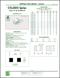 Click here to download CTLL2012-6N8K Datasheet