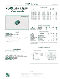 Click here to download CTDD1106S-0505S-1 Datasheet
