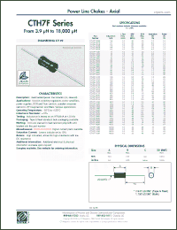 Click here to download CTH7F-222K Datasheet