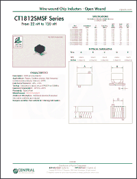 Click here to download CT1812SMSF-56NJ Datasheet