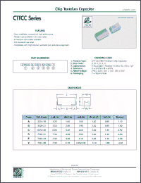 Click here to download CTTCCV105K050T Datasheet