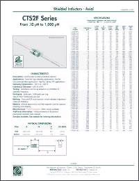 Click here to download CTS2F-221K Datasheet