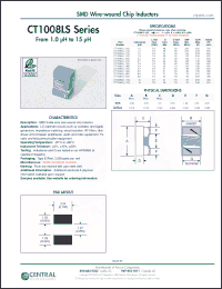 Click here to download CT1008LSF-562K Datasheet