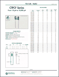 Click here to download CTFCF-180K Datasheet