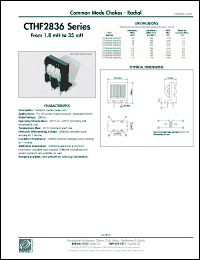 Click here to download CTHF2836-203M1R5 Datasheet
