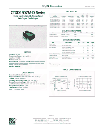 Click here to download CTDD1507M-D Datasheet