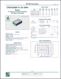 Click here to download CTDD3220DF-D1.5K-3MW Datasheet