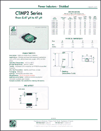Click here to download CTMP2F-470 Datasheet