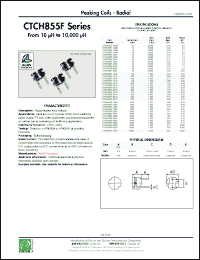 Click here to download CTCH855F-103K Datasheet
