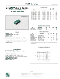 Click here to download CTDD1906S-1205S-1 Datasheet