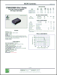 Click here to download CTDD3220DF-0515-D1K-3 Datasheet