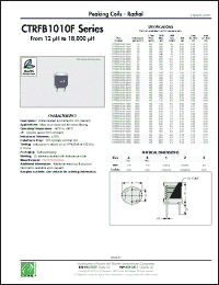 Click here to download CTRFB1010F-151K Datasheet