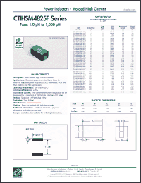 Click here to download CTIHSM4825F-181L Datasheet