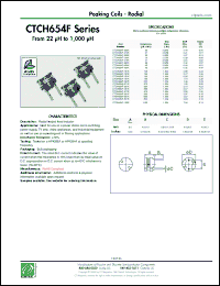 Click here to download CTCH654F-151K Datasheet