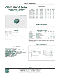 Click here to download CTDD1210D-1212S-1 Datasheet
