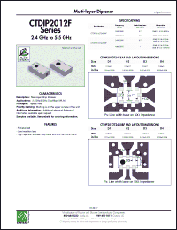 Click here to download CTDIP2012T2455BF Datasheet