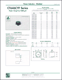 Click here to download CT646CYF-821M Datasheet