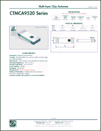 Click here to download CTMCA9520-2R4 Datasheet