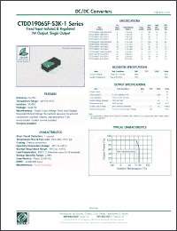 Click here to download CTDD1906SF-0505-S3K-W75 Datasheet