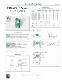 Click here to download CTDLW21SF-261T03 Datasheet